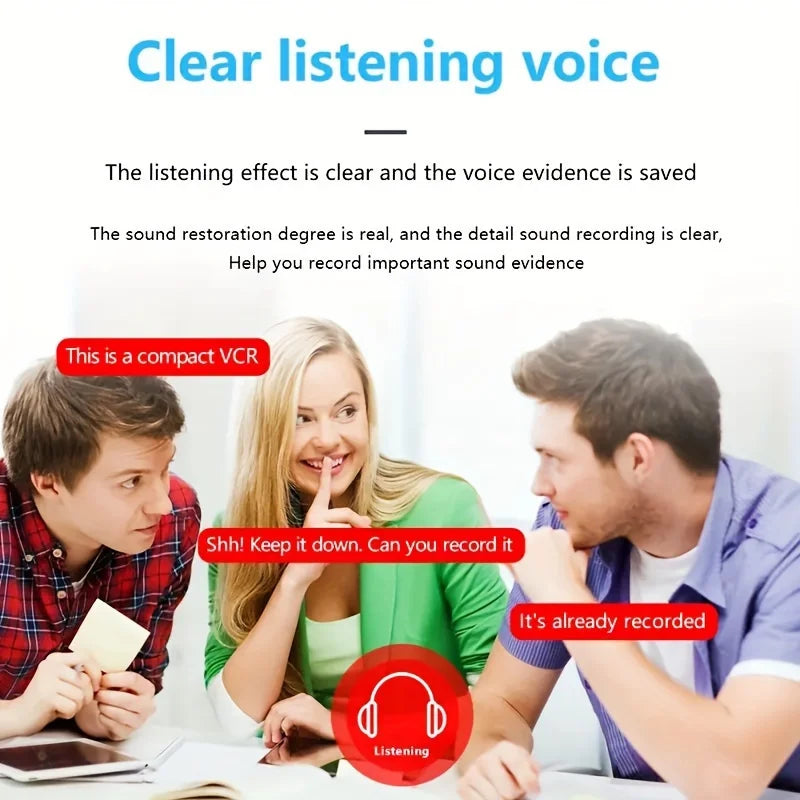 Caméra de Sécurité Intelligente Compacte - Vision Nocturne Détection Mouvement Alarme